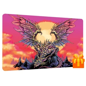 Thảm chơi thẻ Ur-Dragon là thảm chơi game được thiết kế cho các trò chơi thẻ TCG và CCG. Thích hợp để giao dịch trò chơi thẻ bài và chơi game trên bàn, đo lường 24X14 inch