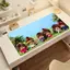 M-Mon-chhi-chiES Miếng Lót Chuột Chống Trơn Trượt Khóa Cạnh DeskMat PC Laptop Phụ Kiện Cao Su Bàn Phím Văn Phòng Trò Chơi Lớn XXL Thảm