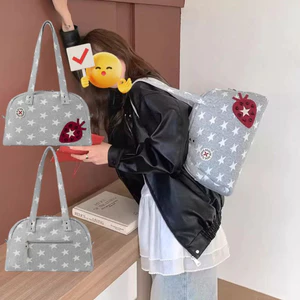 Hàn Quốc Hàn Quốc aeae Dâu Ngụy Trang Niche Hot Girl Star y2k Túi Đeo Vai Túi Xách Thời Trang Giá Trị Cao Bắt Đầu Đi Học