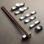 Phong Cách Mới Đũa Gối Inox 304 Nhỏ Gọn Đũa Giá Đỡ Thìa Thìa Giá Đỡ Bộ Đồ Ăn