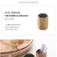 Cốc lưu trữ trái cây lục giác phong cách mới, Hộp tăm bằng thép không gỉ Sáng tạo, Giá đỡ tăm nhà hàng quán Bar KTV