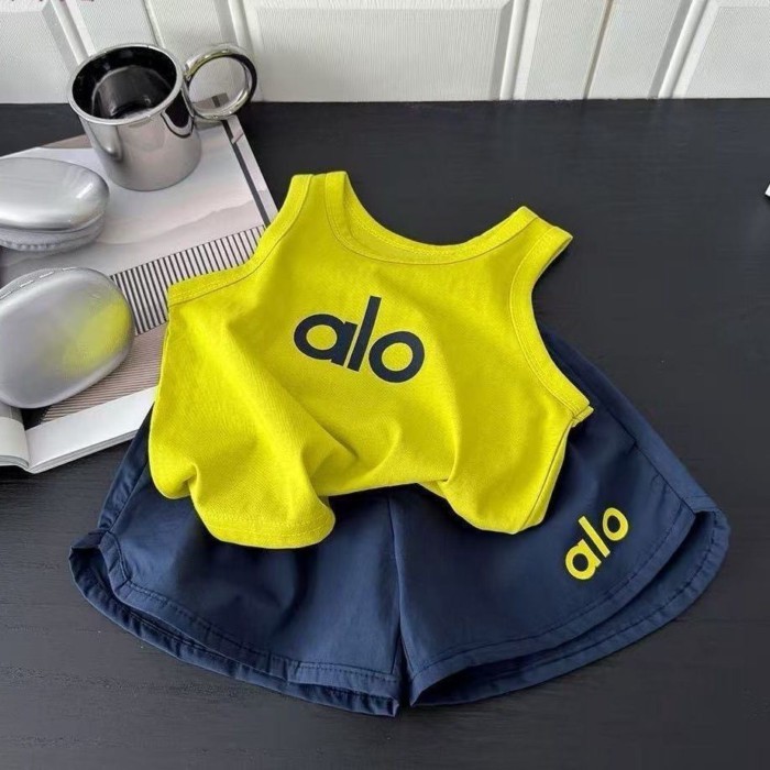 Bộ đồ vest không tay dành cho bé trai và bé gái mùa hè mới dành cho trẻ em phiên bản Hàn Quốc