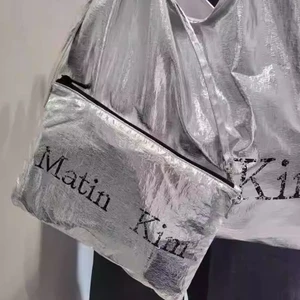 Hàn Quốc Thiết Kế Niche matin kim Phản Quang Túi Tote Trẻ Em Túi Mẹ Xách Tay Thời Trang Thân Thiện Với Môi Trường Một Vai Nách