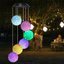 Đèn Led bóng gió sân vườn năng lượng mặt trời có màu Gradient để trang trí sân hiên ngoài trời