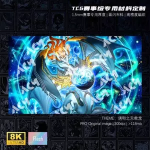 600x350mm Yu-Gi-Oh! Diy Fidraulis Harmonia Theo Chủ Đề Thẻ Giao Dịch Playmat 1.5mmNoSeamEdge Player Trận Cao Su Game Card Thảm Đồ Chơi