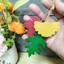 Lớp đầu tiên Da Bò Handmade Lá Phong Túi Mặt Dây Chuyền Da Bạch Quả Lá Xe Móc Khóa Mặt Dây Chuyền Đánh Dấu Trang Tài Khoản Tay Mặt Dây Chuyền
