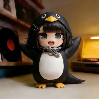 Cuckoo Gaga-Little Penguin S+ Phiên bản cao cấp Quản trị viên Penguin Hình Mẫu Vật trang trí Quà tặ