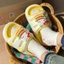 Dép đi trong nhà đế dày EVA đế dày hình bánh hamburger hoạt hình dễ thương dành cho nữ mùa hè