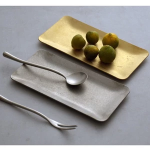 Khăn Cũ Món Ăn Tinh Dầu Khay Trang Sức Ăn Nhẹ Món Ăn Inox 304 Món Tráng Miệng Bánh Đĩa Súp Vỏ Kệ Nhật Bản