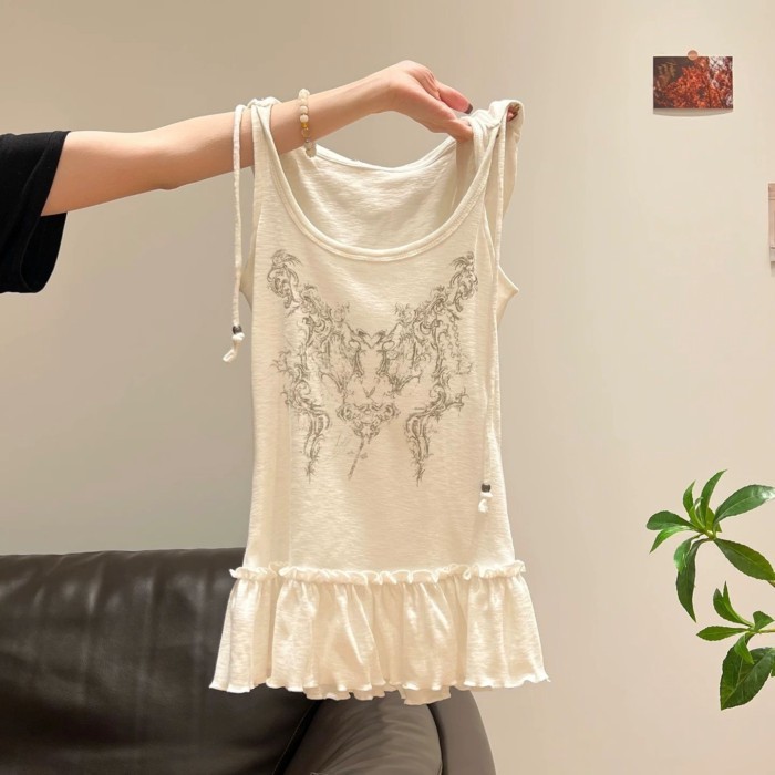 Lan ~ American Hot Girl Trắng Xù Viền Có Mũ Trùm Đầu Áo Vest Mùa Xuân Phong Cách Mới Slim-fit Phù Hợp Với Nữ