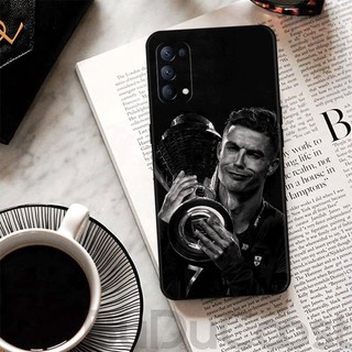 Cristiano Ronaldo CR7 (K3) cho OPPO F5 A73 F7 F9 Pro A7X A9 F11 F17 F25 Pro F19 A74 F19 Pro Plus F27 Khả năng tương thích TPU Spot Black Plastic Soft Case