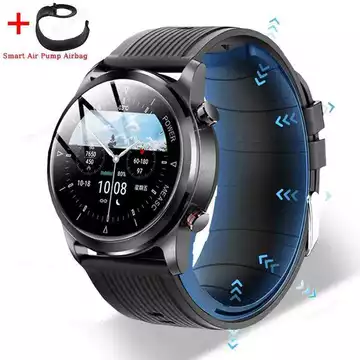 Đồng hồ huyết áp, nhịp tim, đường huyết, đo nhiệt độ, có bơm khí thông minh dành cho nam giới, tương thích với iOS và A