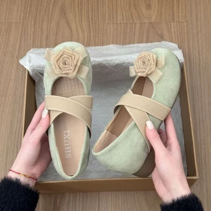 Tăng chiều cao trong vòng 10% mong muốn thuần khiết Giày Mary Jane cho nữ giày cao gót mùa xu
