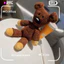 Đồ chơi nhồi bông Mr Bean Teddy có chất liệu tóc ngắn để trang trí phòng chơi và phòng ngủ