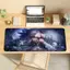 Tình Yêu Và Deepspace Sillus Mouse Pad Chống Trơn Trượt Để Bàn Thảm PC Laptop Phụ Kiện Cao Su Bàn Phím Văn Phòng Game Thủ Lớn Decoracion