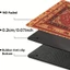 Thảm chơi game đế cao su chống trượt 24x14in Thảm để bàn cho bàn phím và chuột Thảm có viền khâu, Hoàn hảo cho TCG, Game nhập vai để bàn CCG, Trang trí bàn CCG, Trang trí bàn làm việc