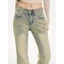 Quần jeans bootcut xanh nhạt 40.80 dành cho nữ, cạp cao mới, đa năng, giảm béo, thiết kế thời thượn