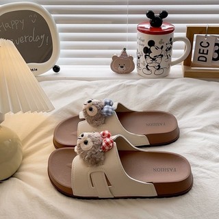Giày Birkenstock dành cho nữ, trang phục mặc ngoài mùa hè, thời trang mới, tăng chiều cao, dép đ