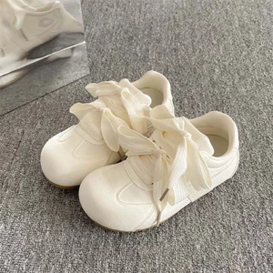 Giày Niche Puff Chính Hãng Cho Nữ Xuân Hè Mới Đa Năng Giày Trắng Retro Đào Tạo Đạo Đức Giày S
