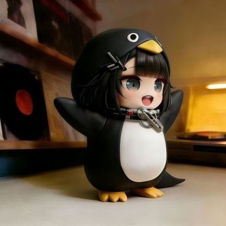 Cuckoo Gaga-Little Penguin S+ Phiên bản cao cấp Quản trị viên Penguin Hình Mẫu Vật trang trí Quà tặ