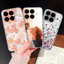 Dành Cho Xiaomi 17T Pro Ốp điện thoại Hoa Hồng Họa Tiết Trong Suốt Mềm TPU Silicon Chống Sốc Bảo Vệ Siêu Mỏng Ốp điện thoại Chống Trơn Trượt Coque