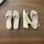 Đa Năng Miệng Cá Nơ Da Lộn Giày Sandal Cao Gót Chống Thấm Nước Đế Dày Dây Gai Dầu Bện Giày Đế