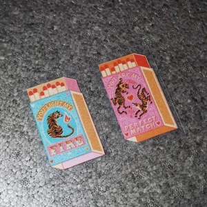 SOKO Dán Retro Cối Xay Gió Dán Dán Cổ Điển Hộp diêm Dán Retro Hợp Thời Trang Phong Cách Trung Quốc Dán Phản Quang