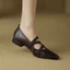 Giày nữ mùa hè Dép sandal PU mùa thu dành cho nữ