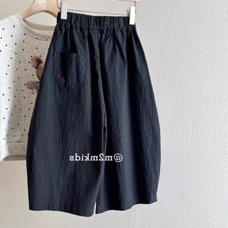 Quần bé trai, quần củ cải liềm trẻ em mùa hè, quần rộng chống muỗi thời trang, mỏng cho bé