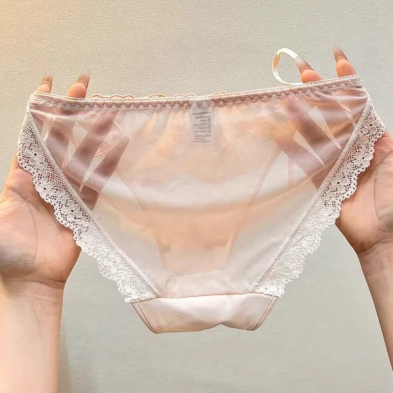 Pháp Gợi Cảm Thêu Ren Quần Lót Nữ Tay Thấp Phối Ren Giải Pháp Pure Desire Nữ Quần Đùi