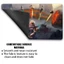 Trò chơi bài tương thích với thảm chơi kiếm - Bề mặt chơi game cao su chống trượt 24 "X14" có thiết kế theo chủ đề ma thuật sống động, Thích hợp cho cả giải đấu và chơi thông thường