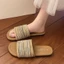 Mùa hè Dép mới dành cho nữ Nội thất gia đình Phiên bản Hàn Quốc cao cấp Siêu mềm chống trượt