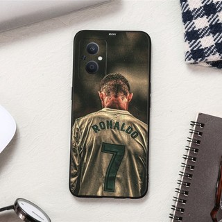 Cristiano Ronaldo CR7 (K3) cho OPPO F5 A73 F7 F9 Pro A7X A9 F11 F17 F25 Pro F19 A74 F19 Pro Plus F27 Khả năng tương thích TPU Spot Black Plastic Soft Case