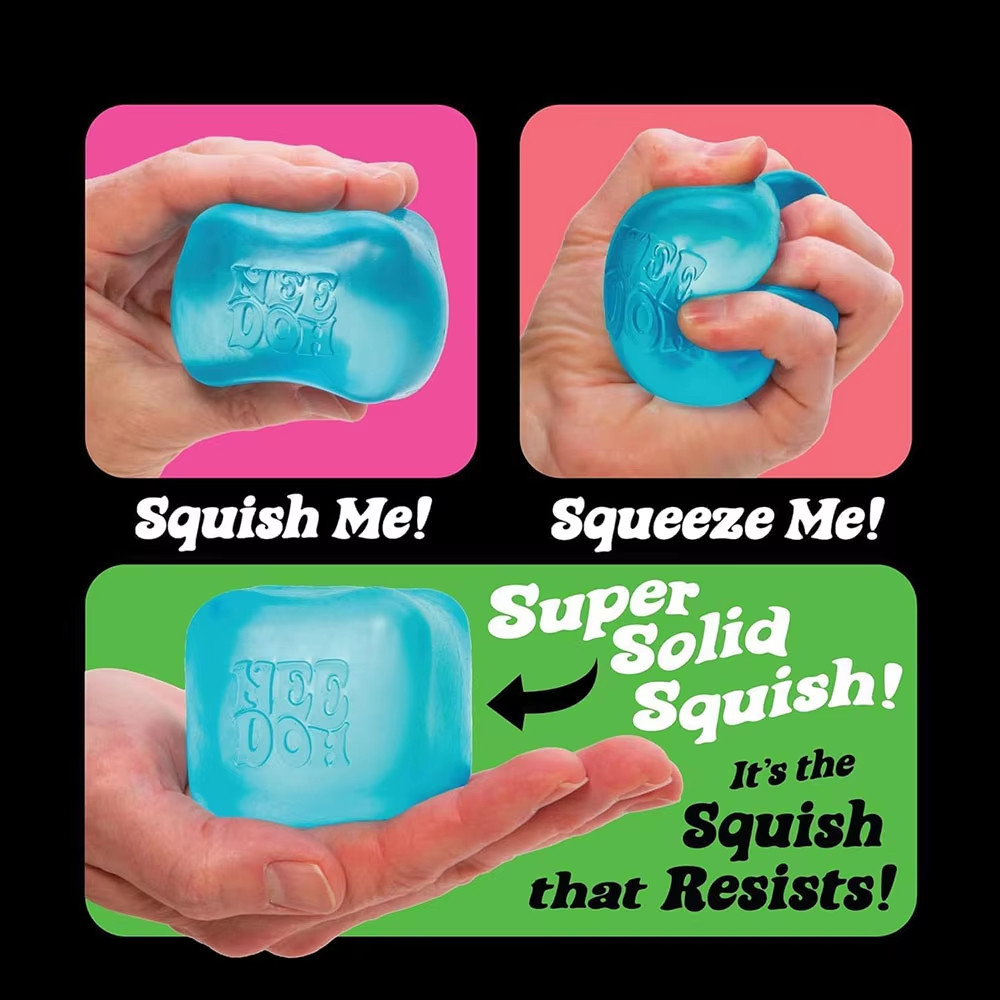[Sẵn sàng] NeeDoh Đồ chơi bóp sứa Slime ngộ nghĩnh đầy màu sắc Dễ thương Squish Mềm mại Khối giác quan Thư giãn văn phòng Đồ chơi giảm căng thẳng Quà tặng ngày lễ