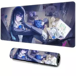 A _ ado Chuột Mở Rộng Chống Trơn Trượt Miếng Lót Miếng Lót Cao SuAnime Playmat 3 Mm Siêu Bàn In HD Lớn 900x400 Thảm Để Bàn