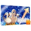 Magic Goose Hydra Playmat cho trò chơi bài, Thích hợp để giao dịch trò chơi bài và chơi game trên bàn. Tấm lót bàn cao su chống trượt 24X14 Inch này phục vụ như một phụ kiện chơi game