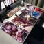 Tàu Vàng Mousepad Umamusume Khá Derby Chuột Thảm Cao Su Chơi Game Bàn Phím Miếng Lót Stitch Khóa Cạnh Chuột Pad Laptop Để Bàn Thảm