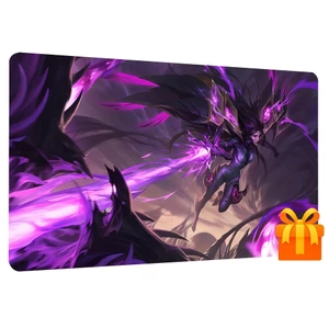 Thảm chơi chiến binh nữ thần kỳ có khu vực Thảm chơi game đế cao su chống trượt 24x14in có viền khâu, hoàn hảo cho TCG, CCG Để bàn RPG Trang trí bàn cho người hâm mộ tưởng tượng