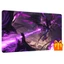 Thảm chơi chiến binh nữ thần kỳ có khu vực Thảm chơi game đế cao su chống trượt 24x14in có viền khâu, hoàn hảo cho TCG, CCG Để bàn RPG Trang trí bàn cho người hâm mộ tưởng tượng