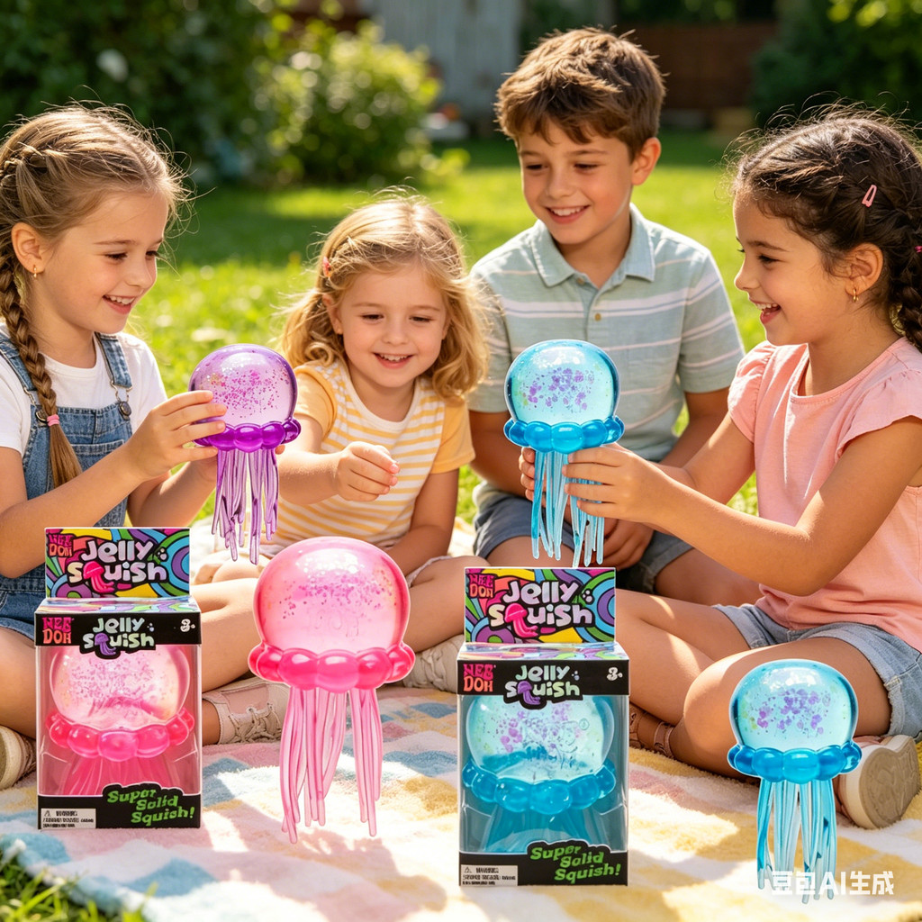 [Sẵn sàng] NeeDoh Đồ chơi bóp sứa Slime ngộ nghĩnh đầy màu sắc Dễ thương Squish Mềm mại Khối giác quan Thư giãn văn phòng Đồ chơi giảm căng thẳng Quà tặng ngày lễ