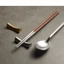 Thép không gỉ 304 Đũa Giá Đỡ Bàn Ăn Đặt Đũa Gối Thìa Giá Đỡ Bộ Đồ Ăn Bảo Quản Nhà Hàng Khách Sạn Thìa Giá Đỡ