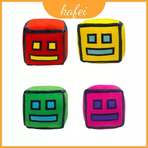 Được làm từ bông Pp mềm Con bạn sẽ yêu thích hình học Dash Plushie này