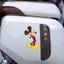 Chuột Mickey Hoạt Hình Anime Dán Tủ Lạnh Trang Trí Dán Chống Thấm Nước Vệ Sinh Phòng Tắm Kính Tự Dính Dán