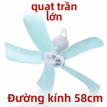 Quạt trần lớn cho giường, quạt điện yên tĩnh cho ký túc xá, quạt trần có lưới chống muỗi mạnh, quạt mini cho sinh viên