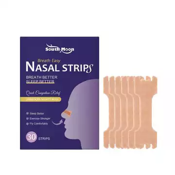 Miếng Dán Mũi South Moon Sleep Care: Thoải Mái Khi Sử Dụng, Giúp Bạn Tận Hưởng Giấc Ngủ Ngon, Miếng Dán Chăm Sóc Mũi.