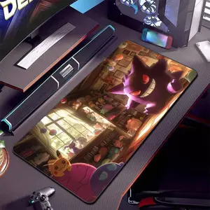 Pokemon Nhật Bản Anime Mouse Pad XXL Gengar PC Cool Gamer Tủ Bàn Phím Thảm Mở Rộng Để Bàn Laptop Kawaii Mousepad