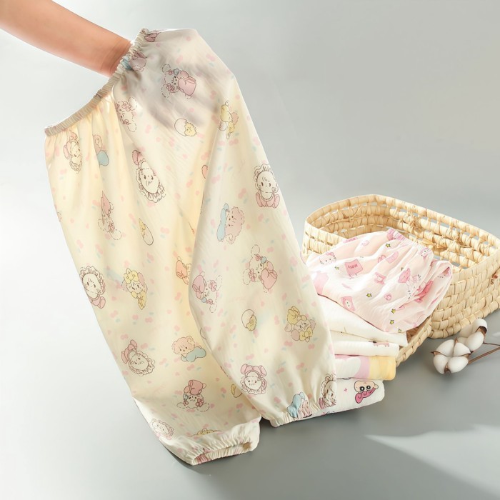 Trẻ Em Mùa Hè Quần Cotton Chống Muỗi Quần Mỏng Thoáng Khí Cho Bé Quần Thường Ngày Nữ Ống Rộng-