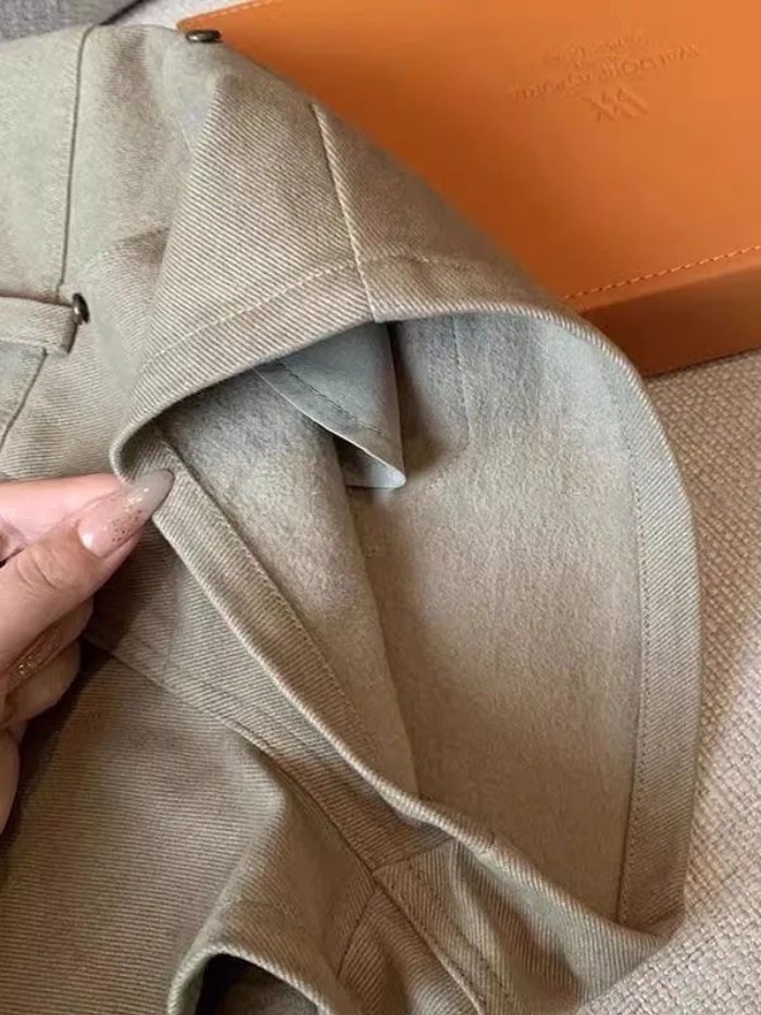 Quần Short Lười Kaki Denim Tăng Cường Ôm, Phù Hợp Xuân Hè