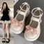 nơ bé gái Nhật Bản đồng phục jk giày đa năng Anh Quốc giày da nhỏ Mary Jane siêu rẻ