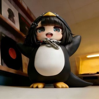 Cuckoo Gaga-Little Penguin S+ Phiên bản cao cấp Quản trị viên Penguin Hình Mẫu Vật trang trí Quà tặ